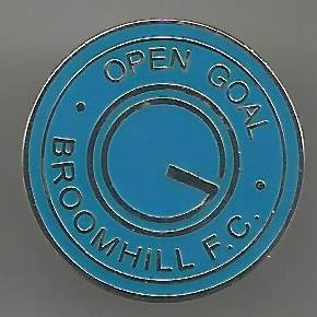 Pin Open Goal Broomhill FC